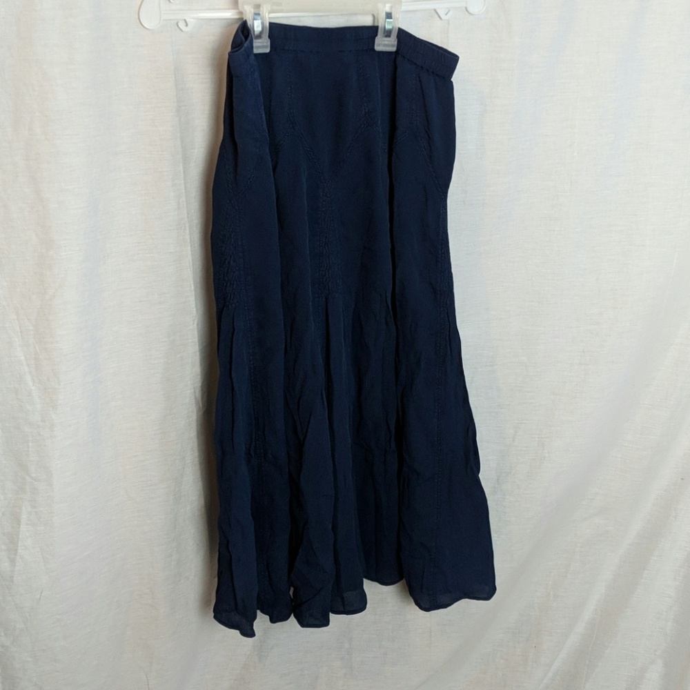 Blue skirt